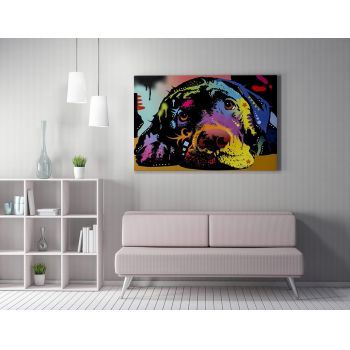 Tablou decorativ, WY164 (70 x 100), 50% bumbac / 50% poliester, Canvas imprimat, Multicolor