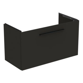 Dulap baza suspendat Ideal Standard i.life S cu un sertar 80cm gri carbon mat