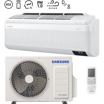 Aparat de aer conditionat Samsung WindFree Pure 1.0 AR12AXKAAWKNEU, 12000 BTU, Inverter, Wi-Fi, Clasa A++