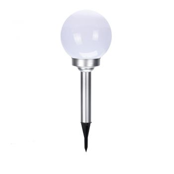 Lampa solara LED Globe, diametru 15 cm, inaltime 47 cm