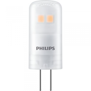 Bec LED capsula Philips, G4, 10W, alb, lumina calda 2700 K