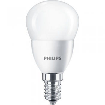 Bec LED lustra Philips, E14, 5.5 - 40W, alb, lumina calda 2700 K ieftin