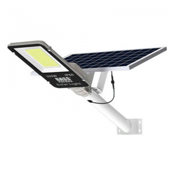 Lampa solara stradala Bass BS-5920, telecomanda, 500 W, IP66, lumina rece
