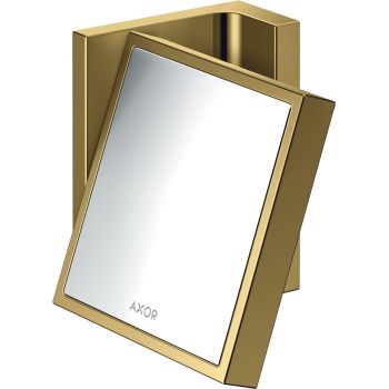 Oglinda cosmetica Hansgrohe Axor Universal 1.7x de perete auriu periat
