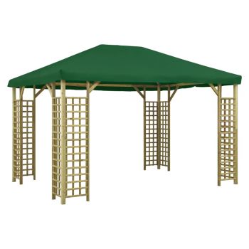 Pavilion verde 4 x 3 m (310033+47715)