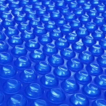 Folie solară plutitoare piscină rotundă PE 250 cm albastru