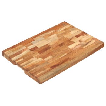 Placă de tocat 60x40x4 cm lemn masiv de acacia