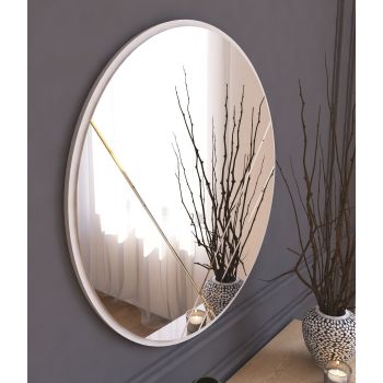 Oglindă Iuydu - White, Alb, 2x60x60 cm
