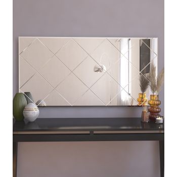 Oglindă Mofo - White, Alb, 2x60x120 cm