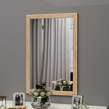 Oglindă Sesso - Natural, Natural, 2x75x50 cm
