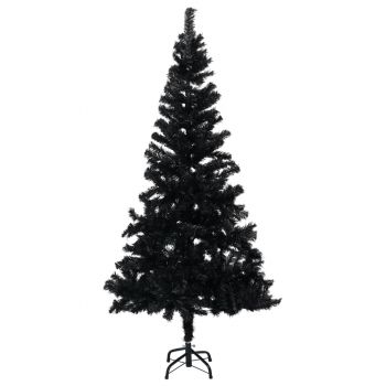 Pom de Crăciun artificial cu suport negru 150 cm PVC