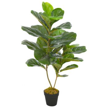 Plantă artificială ficus cu ghiveci verde 90 cm