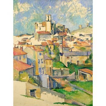 Tablou - reproducere 50x70 cm Gardanne, Paul Cézanne – Fedkolor