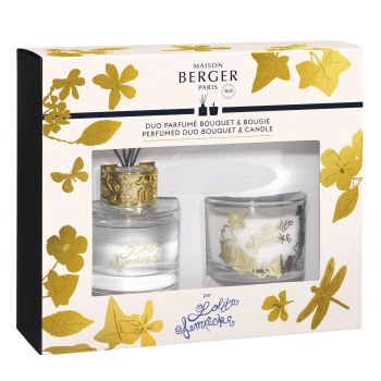 Set Maison Berger Duo Lolita Lempicka Bouquet Parfume 80ml + lumanare parfumata 80g