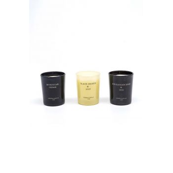 Cereria Molla set de lumânări parfumate Boutique 3-pack