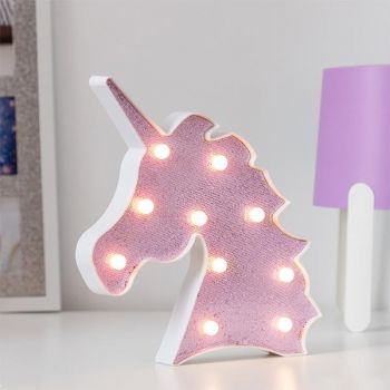 Lampa unicorn pentru noptiera, 10 leduri AMA ieftina