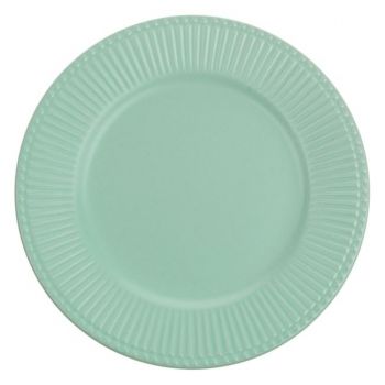 Farfurie intinsa pentru servire,ceramica,verde,26.5 cm