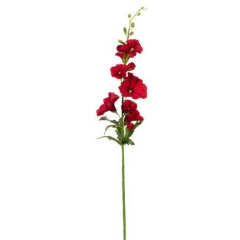 Fir floare decorativ artificial,plastic,rosu,77 cm