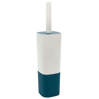 Perie pentru WC ,Plastic,Albastru, 38 cm