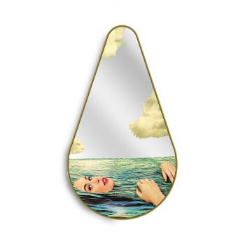 Seletti oglinda de perete Pear Sea Girl