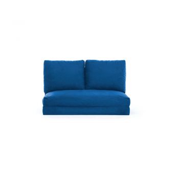 Canapea albastră extensibilă 120 cm Taida – Balcab Home