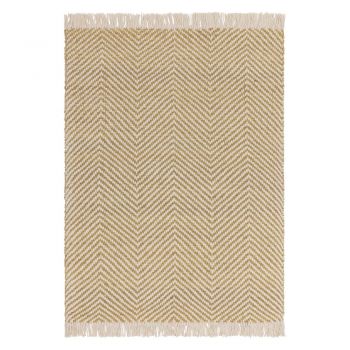 Covor galben ocru 160x230 cm Vigo – Asiatic Carpets