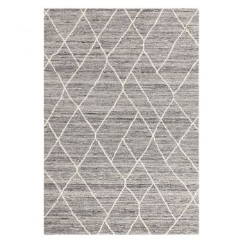 Covor gri din lână 160x230 cm Noah – Asiatic Carpets