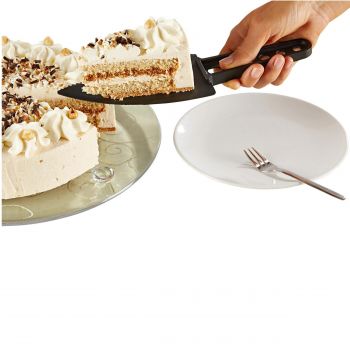 Cutit tip spatula pentru servire tort, 8x28cm, Happymax