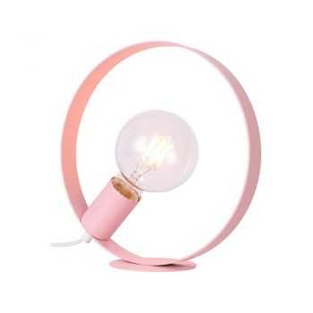 Veioză pentru copii roz ø 10 cm Nexo – Candellux Lighting
