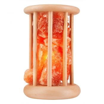 Lampă de sare portocalie, înălțime 24 cm Sally - LAMKUR
