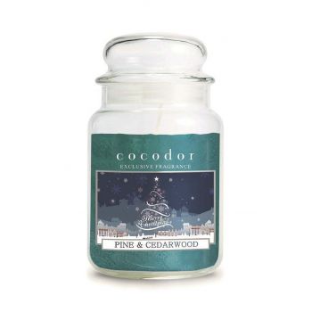 Cocodor lumanare aromata Christmas Pine & Cedarwood 550 g