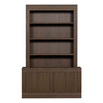 Bibliotecă maro din lemn de pin 146x230 cm Yumi – BePureHome
