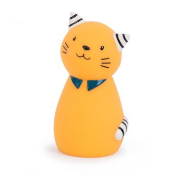 Lampă de veghe pentru copii galben Cat – Moulin Roty