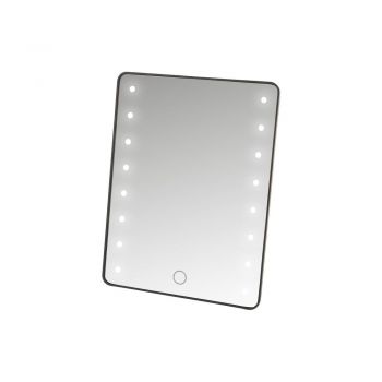 Oglindă cosmetică cu led 17x22 cm – Casa Selección ieftina
