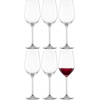 Set 6 pahare vin rosu Schott Zwiesel Fortissimo Bordeaux cristal Tritan 650ml