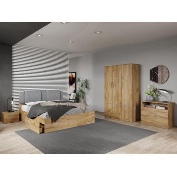 Set dormitor complet Stejar Adapto C01