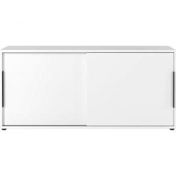 Dulap alb cu ușă glisantă 160x74 cm Mailand – Germania