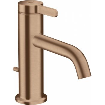 Baterie lavoar baie red gold periat cu ventil pop-up Hansgrohe Axor One 70