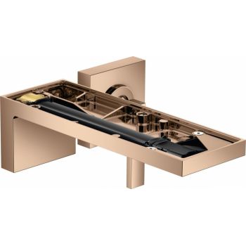 Baterie lavoar incastrata red gold lucios Hansgrohe Axor MyEdition