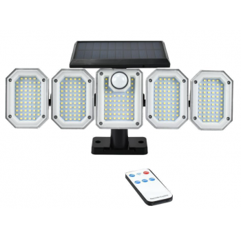Lampa solara Andowl Q TY300 cu 5 casete 300 LED