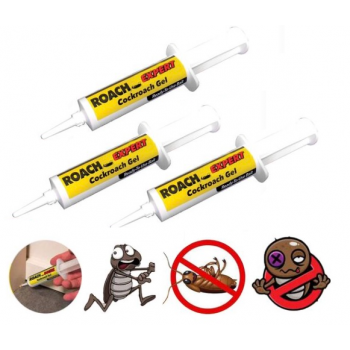 Set 3 Bucati -Solutie Gel Anti Gandaci Roach Expert cu Efect Imediat 5g