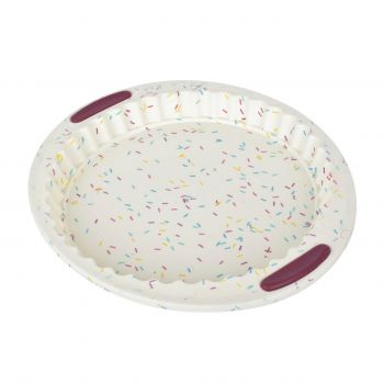 Forma tarta Felice, Ambition, 26 cm, silicon, multicolor/crem