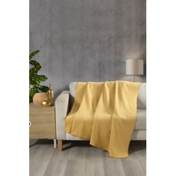 Pătură Extra Soft Yellow, 160 x 200 cm