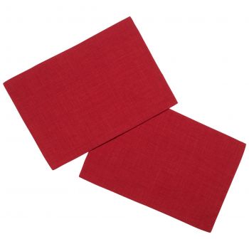 Suport farfurii Villeroy & Boch Textil Uni Trend 35x50cm 2 piese Red