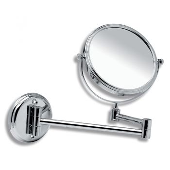 Oglinda extensibila, Ferro, diametru de 15 cm, crom ieftina