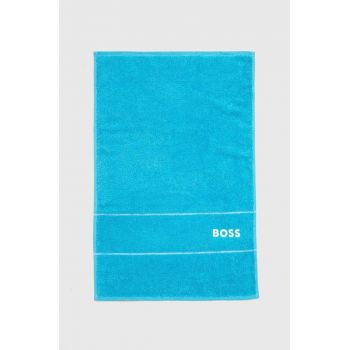 BOSS prosop din bumbac Plain River Blue 40 x 60 cm