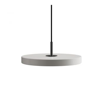 Lustră gri deschis LED cu abajur din metal ø 31 cm Asteria Mini – UMAGE