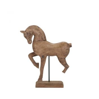 Statuetă din lemn Horse – Light & Living