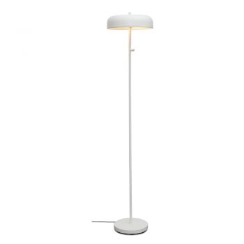 Lampadar alb cu abajur din metal (înălțime 145,5 cm) Porto – it's about RoMi