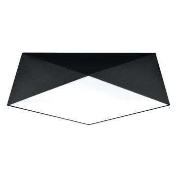 Plafonieră neagră 45x45 cm Koma – Nice Lamps